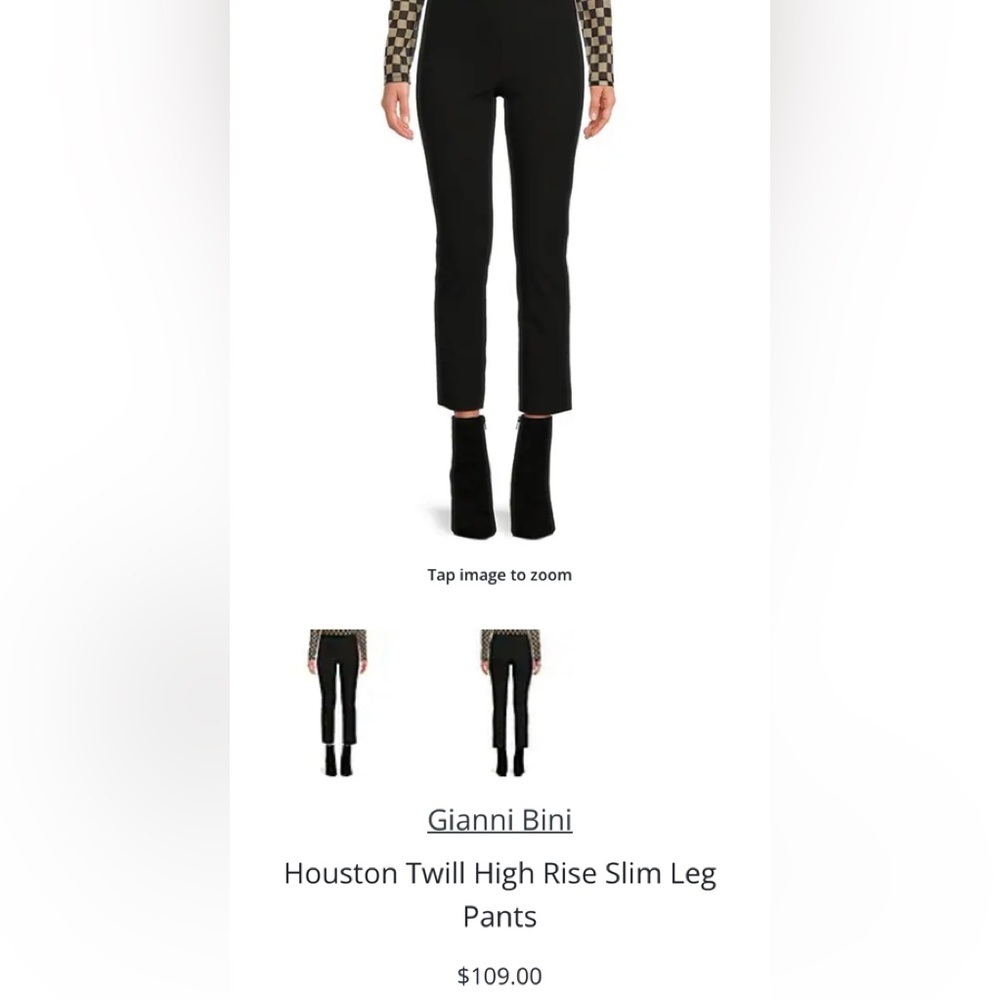 Gianni Bini
Houston Twill High Rise Slim Leg Pants